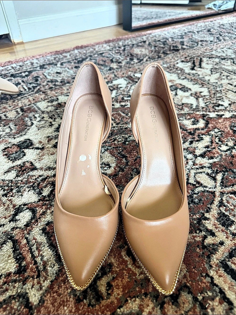 BCBGeneration Harlia Pointed Toe Pump Brown